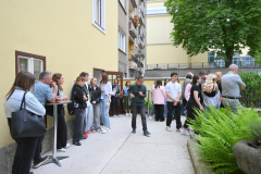 27.05.2025 - Odprtje razstave Vizualno raziskovanje (foto: Egon Horvat)