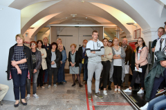3. 10. 2019 / Odprtje nove občasne razstave 33 dni / foto: eH