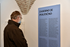 8. 3. 2022 / Odprtje občasne razstave (P)ostati ženska / foto: Egon Horvat
