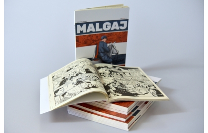 V prodaji strip Franjo Malgaj mladenič, ki ga je izbrala zgodovina