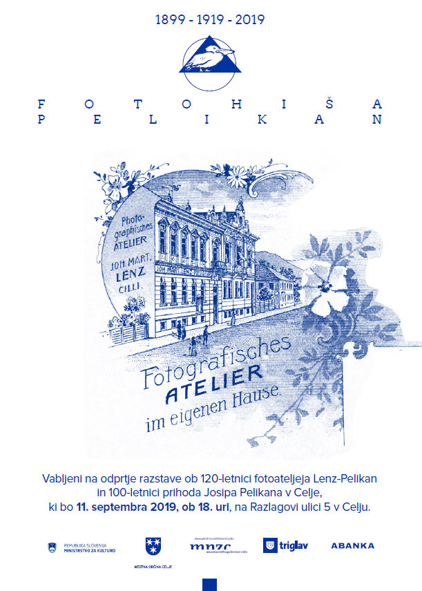 Vabljeni na odprtje nove občasne razstave Fotohiša Pelikan 1899-1919-2019