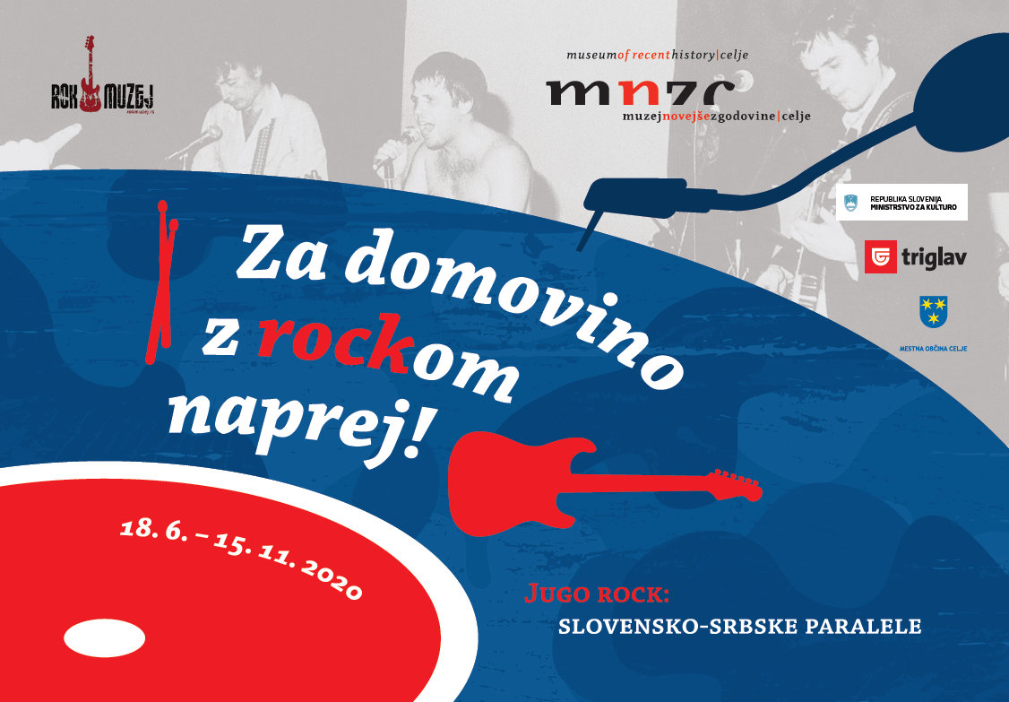 Vabljeni na ogled razstave in pogovorni večer ob razstavi Za domovino z rockom naprej