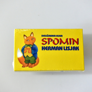 Družabna igra SPOMIN Herman Lisjak